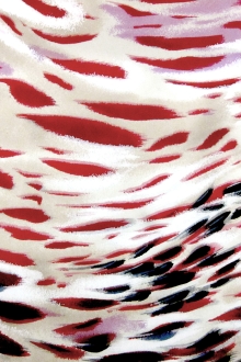 Printed Silk Charmeuse0