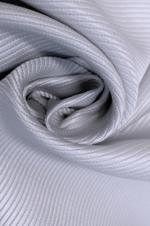 Polyester Faille in Light Grey0