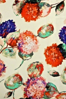 Liquid Look Printed Silk Blend Twill0