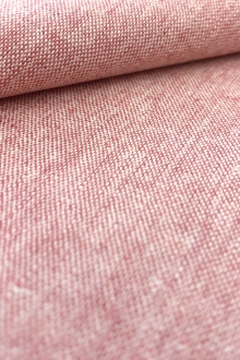 Yarn Dyed Linen Cotton Blend in Berry0