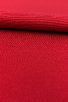 Cotton Chino Twill in Tommy Red 0