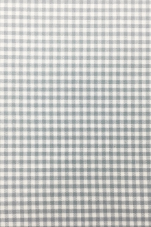 Carolina Cotton Gingham in Fog0
