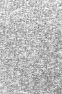 Japanese Cotton Blend Terry Knit in Heather Grey0