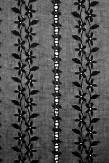 Swiss Cotton Voile Eyelet0