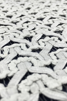 Calvin Klein Novelty Acetate Mesh in White0