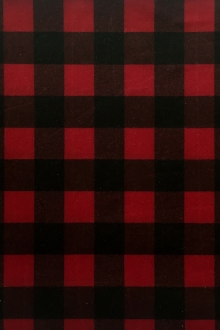 Cotton Wax Cloth in Buffalo Plaid0