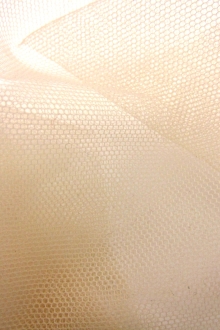 Italian Nylon Tulle in Stucco1