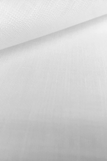 Belgian Sanforized Linen in Optic White0