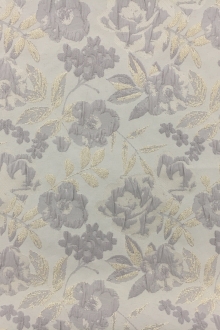 Metallic Brocade with Florals 0