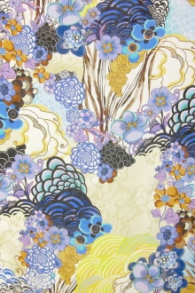 Printed Silk Chiffon0