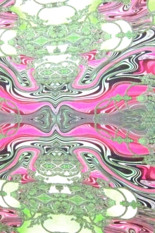 Printed Silk Chiffon Panel0