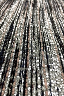 Metallic Wool and Poly Blend Chenille0