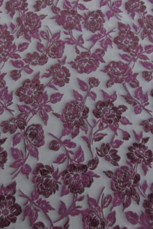 Silk Blend Metallic Cloque0