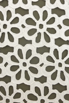 Laser Cut Corded Satin0