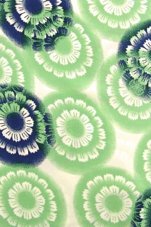 Printed Silk Charmeuse0