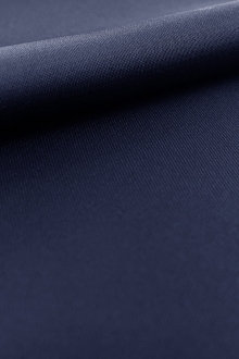 Japanese Polyester Charmeuse in Space Cadet Blue0