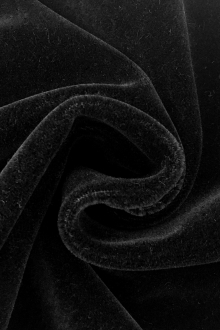 Nevada Mohair Velvet in Black0