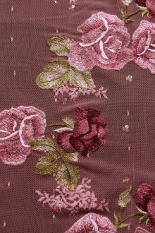 Embroidered Illusion with Sequins0