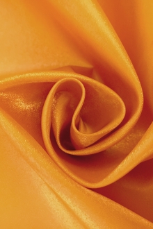 Metallic Polyester and Viscose Blend Satin Face Organza0