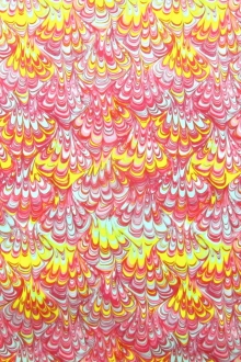 Printed Silk Charmeuse0