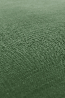 Belgian Sanforized Linen in Grass0