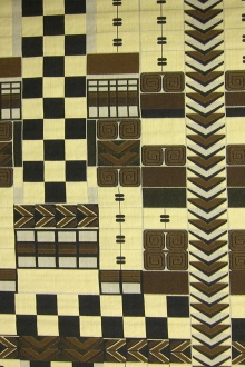 Stretch Cotton Blend Brocade0