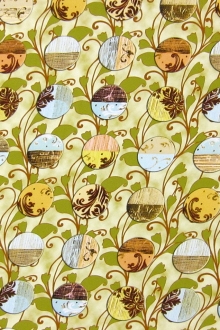 Printed Silk Charmeuse0