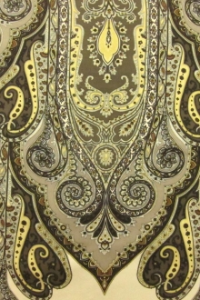 Printed Silk Charmeuse0