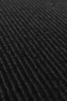 Italian Wool Twill in Black0