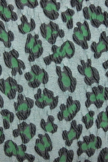 Animal Print Cloqué0