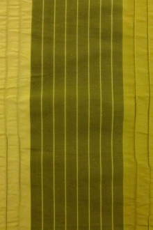 Iridescent Tucked Silk Shantung0