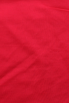 Silk Cotton Chiffon in Red0