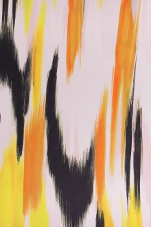 Printed Silk Charmeuse0