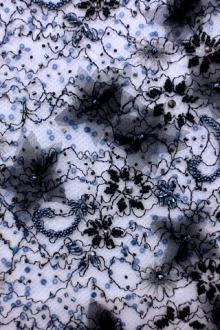 Beaded Chantilly Lace0