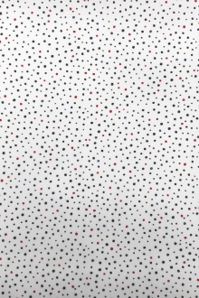 Japanese Cotton Lawn Petite Dots Print in White0