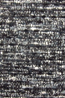 Virgin Wool Blend Tweed0