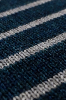 Virgin Wool Knit Stripe0