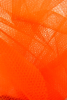 Italian Nylon Tulle in Melograno1