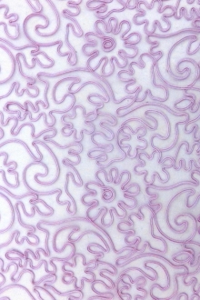 Soutaché Embroidered Tulle0