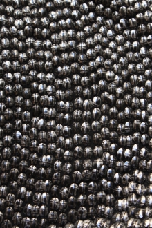 Sequins on Silk Chiffon0