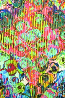 Printed Silk Chiffon0