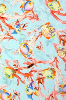 Printed Silk Chiffon0