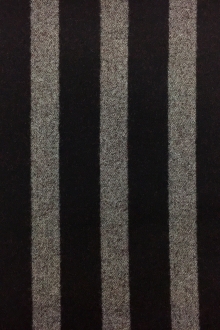 Italian Stretch Wool Blend Flannel Stripe in Maroon 0