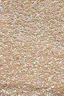 Sequins on Silk Chiffon0