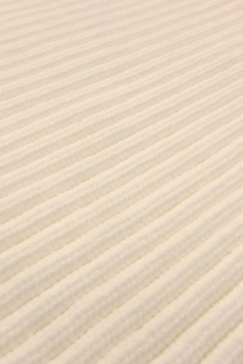 Nylon Rib Knit in Off White0