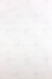 Embroidered Cotton Faille0