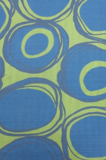 Printed Silk Crinkle Chiffon0