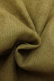 Metallic Nylon Tulle in Verde Salvia0