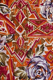 Printed Lightweight Silk Shantung1