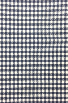 Carolina Cotton Gingham in Navy0